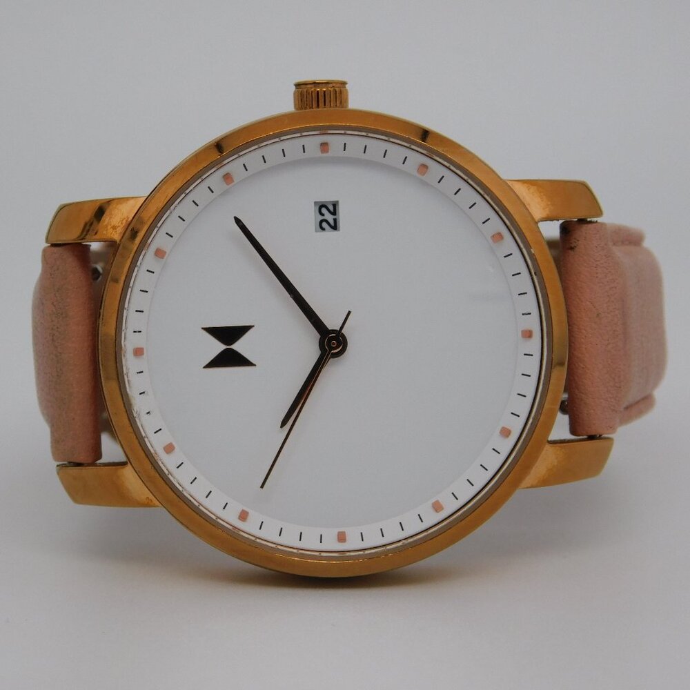MVMT Genuine Leather Quartz Analog Women's Watch New Battery